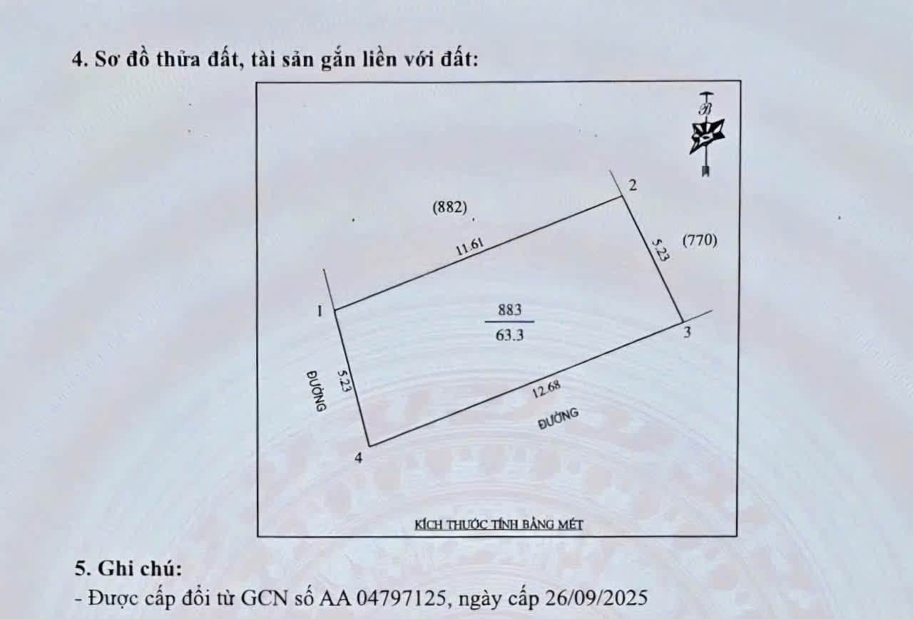 Ảnh 3 của Bán đất lô góc ngõ đường Trương Văn Lĩnh, Nghi Phú