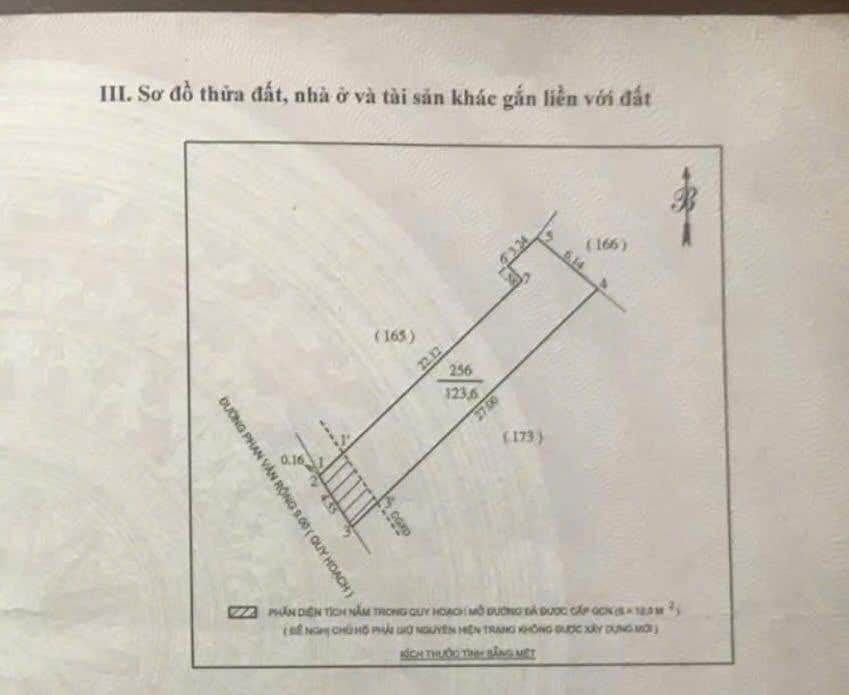 Ảnh 1 của Bán đất mặt đường Phan Vân, phường Lê Lợi, TP Vinh, 123,6 m²