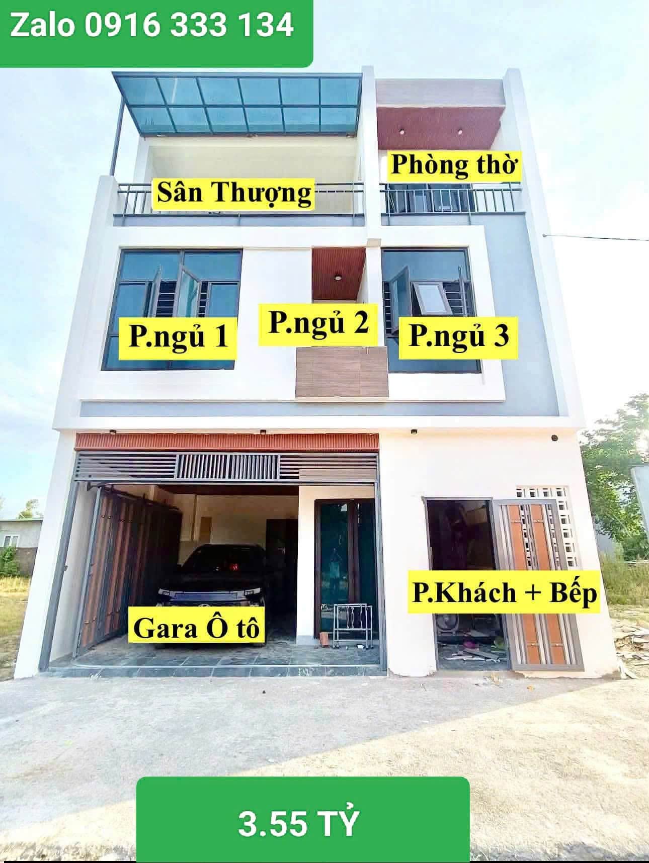 Ảnh 1 của Bán nhà 3 tầng mặt tiền ngang 8m gần dự án Entiz Hưng Lộc, Nghệ An