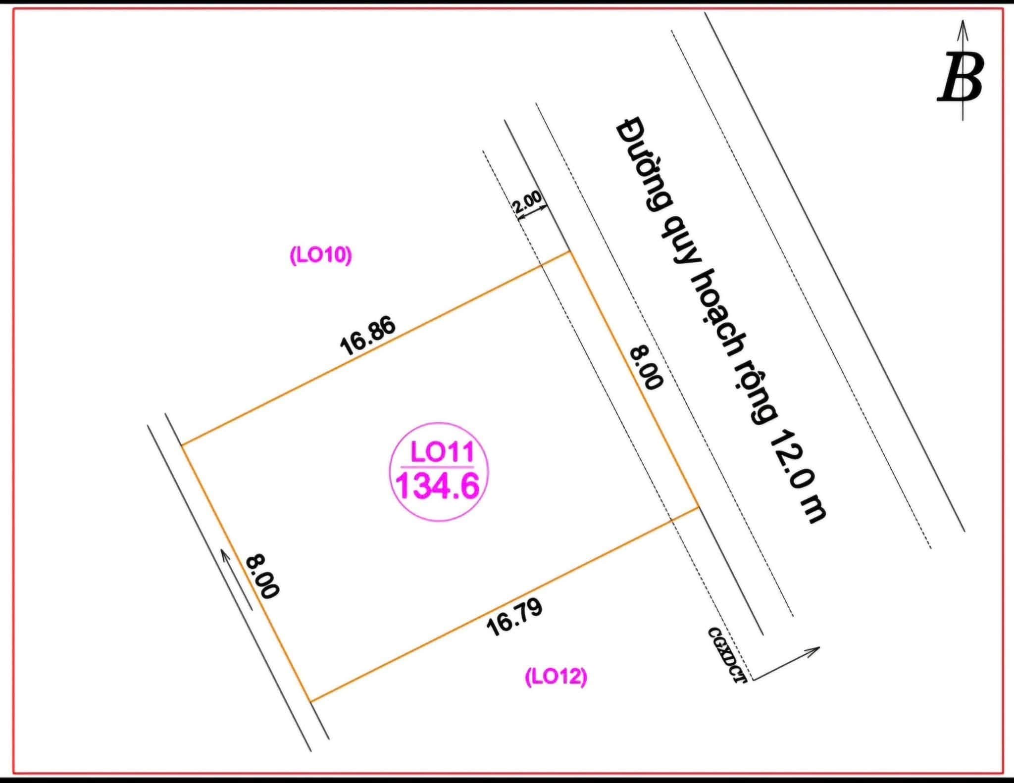 Ảnh 3 của Bán đất đấu giá Trung Thành, Hưng Đông, đường 12m thông ô bàn cờ
