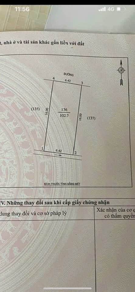 Ảnh 3 của Bán lô đất đấu giá trung tâm Quán Bàu, Vinh, diện tích 103m2