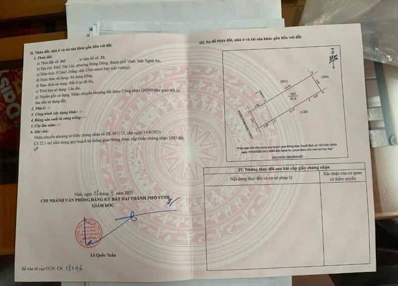 Ảnh 4 của Bán đất mặt đường Phạm Ngọc Thạch, Hưng Dũng, 97m², đường nhựa rộng