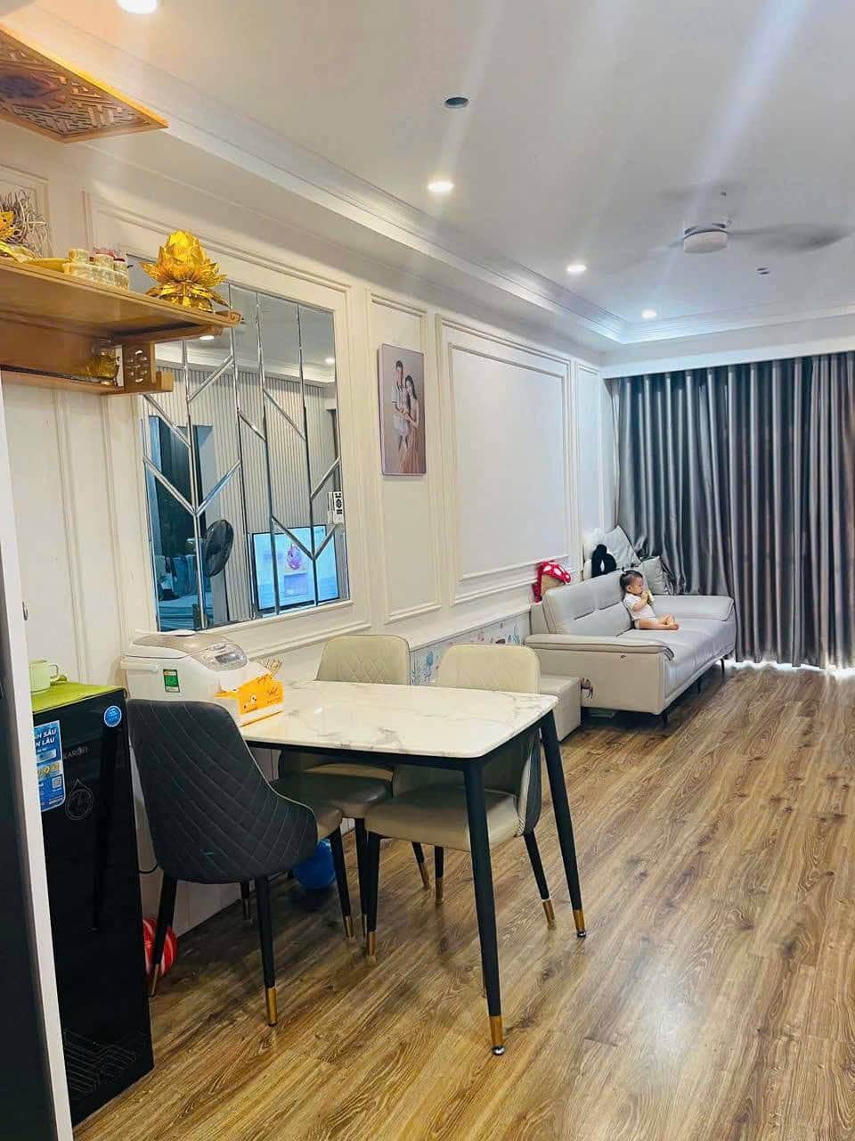 Ảnh 1 của Bán căn hộ chung cư Hadico CT1B đường Lê Hồng Phong, 2 phòng ngủ, full nội thất