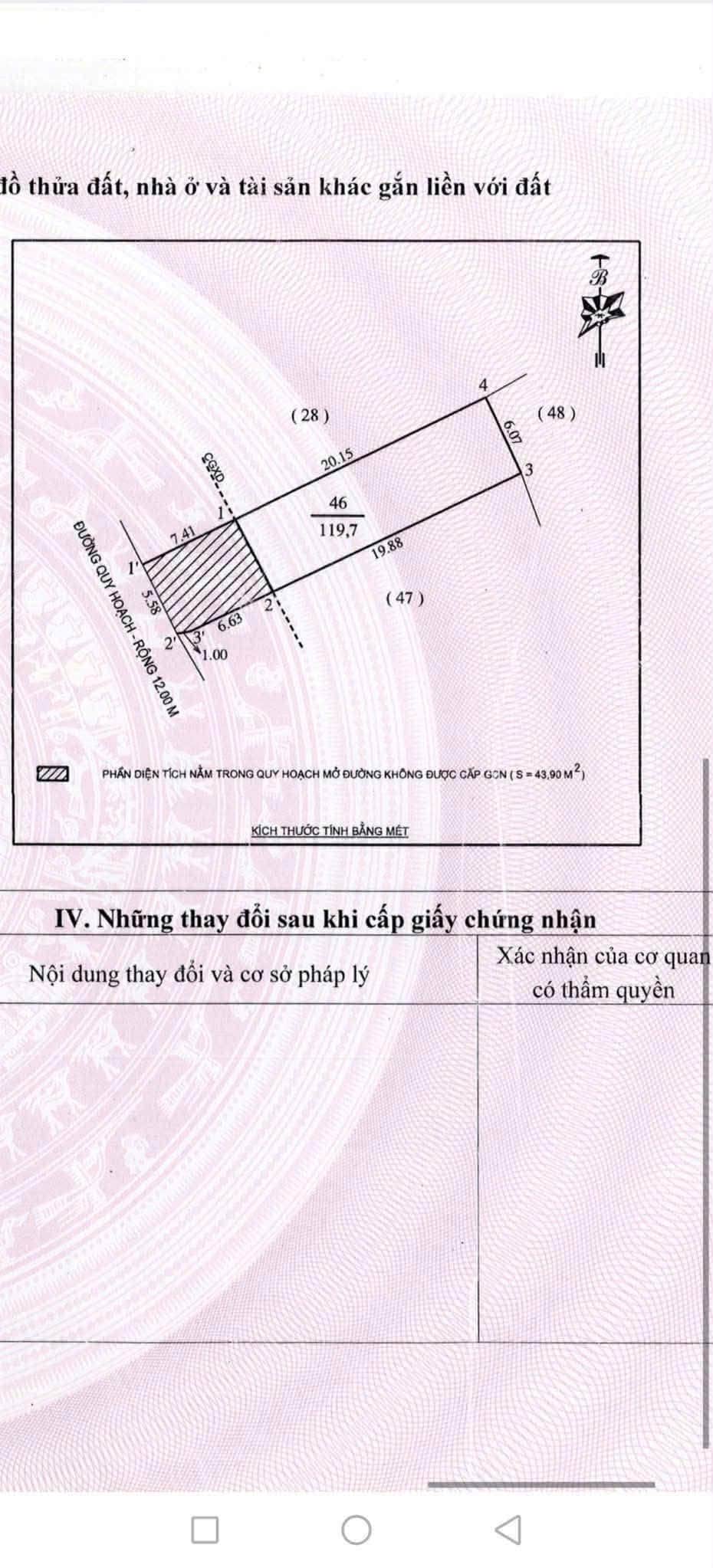 Ảnh 1 của Bán lô đất lối 2 Nguyễn Chí Thanh, Vinh Hưng, Nghệ An, diện tích 120m2
