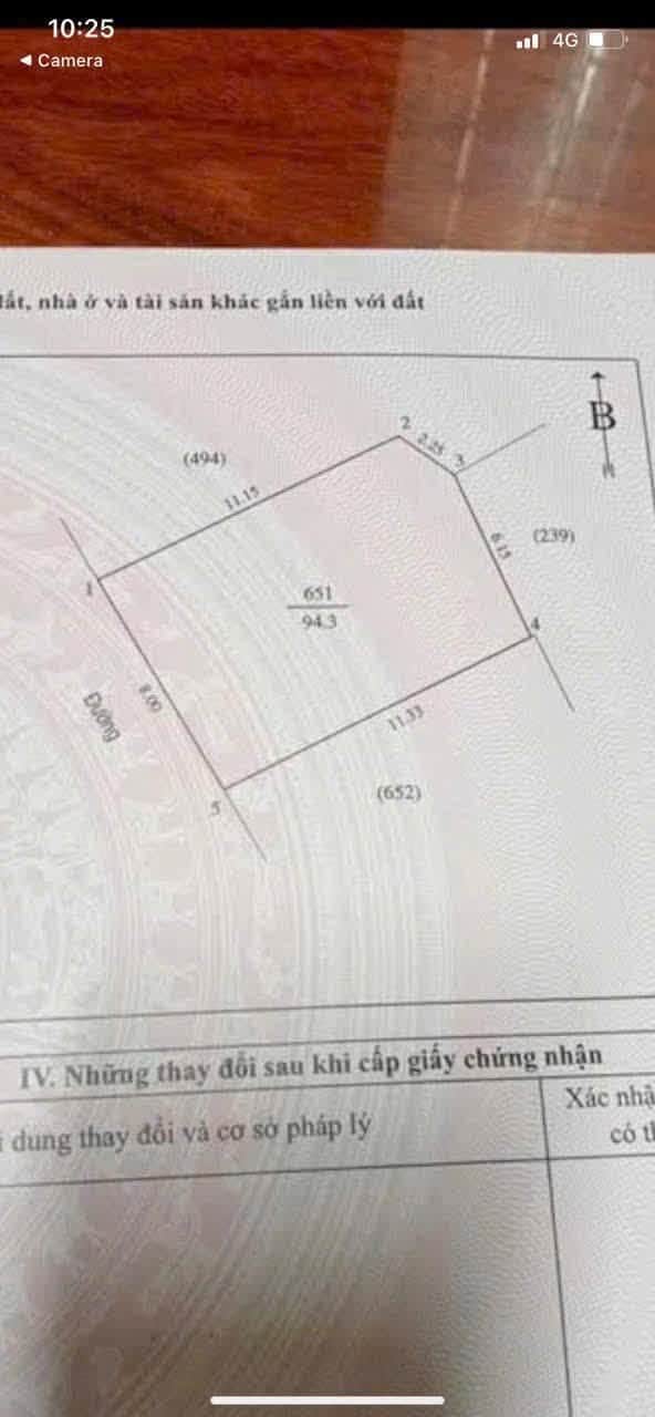 Ảnh 1 của Bán đất ngõ Nguyễn Chí Thanh, Hưng Đông, diện tích 94,3m², giá 3,3 tỷ