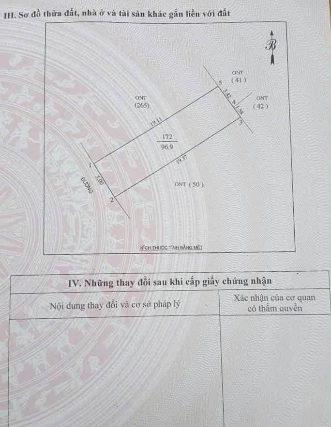 Ảnh 1 của Bán đất khối 6 Hà Huy Tập, diện tích 96,9 m², đường 5m thông