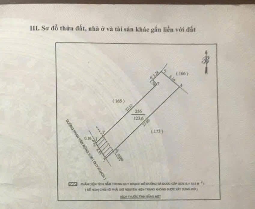 Ảnh 1 của Bán đất mặt đường Phan Vân, phường Lê Lợi, TP Vinh, 123,6 m²