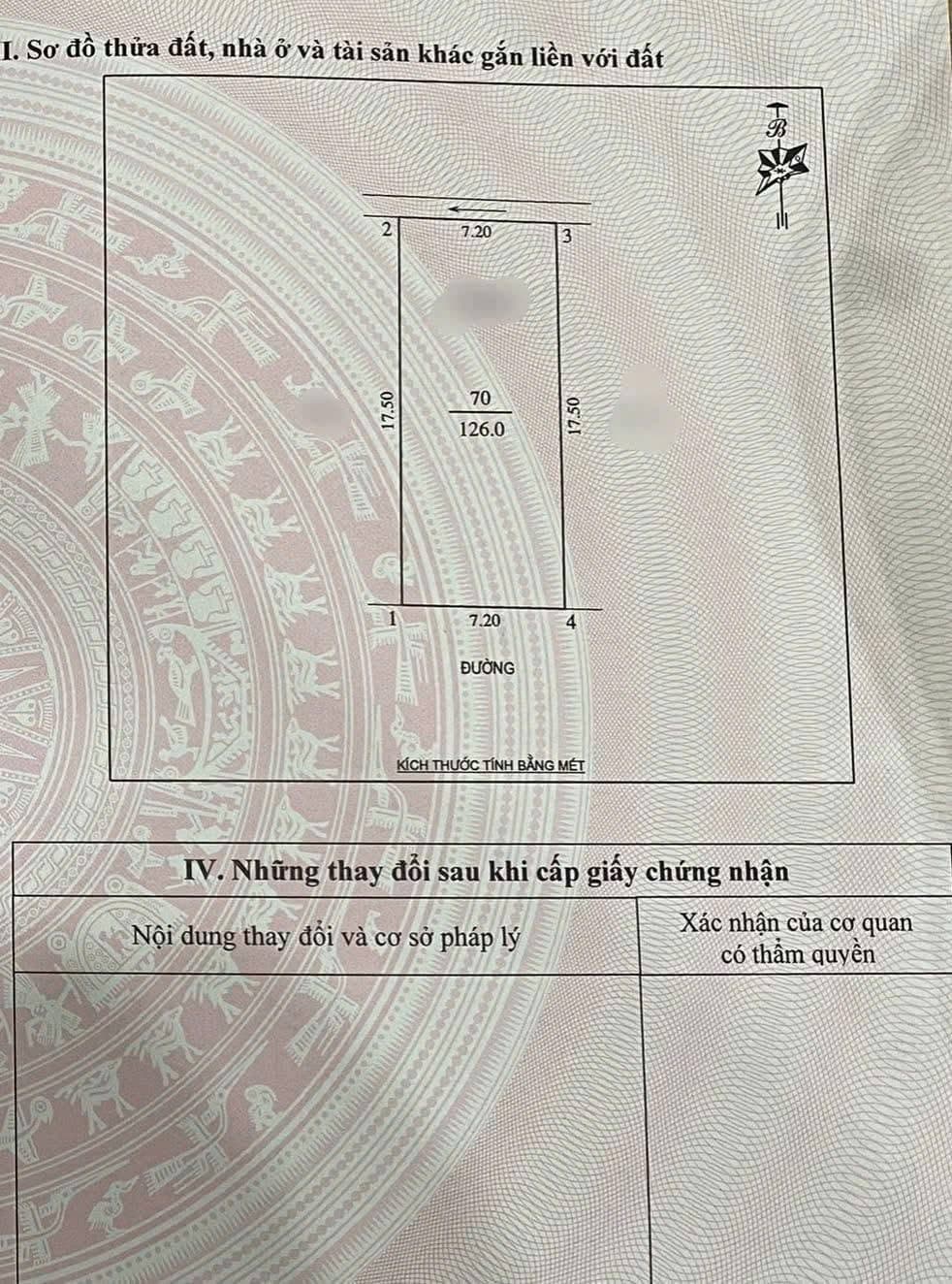 Ảnh 1 của Bán lô đất tái định cư 126m2 tại phường Vinh Hưng, Nghệ An