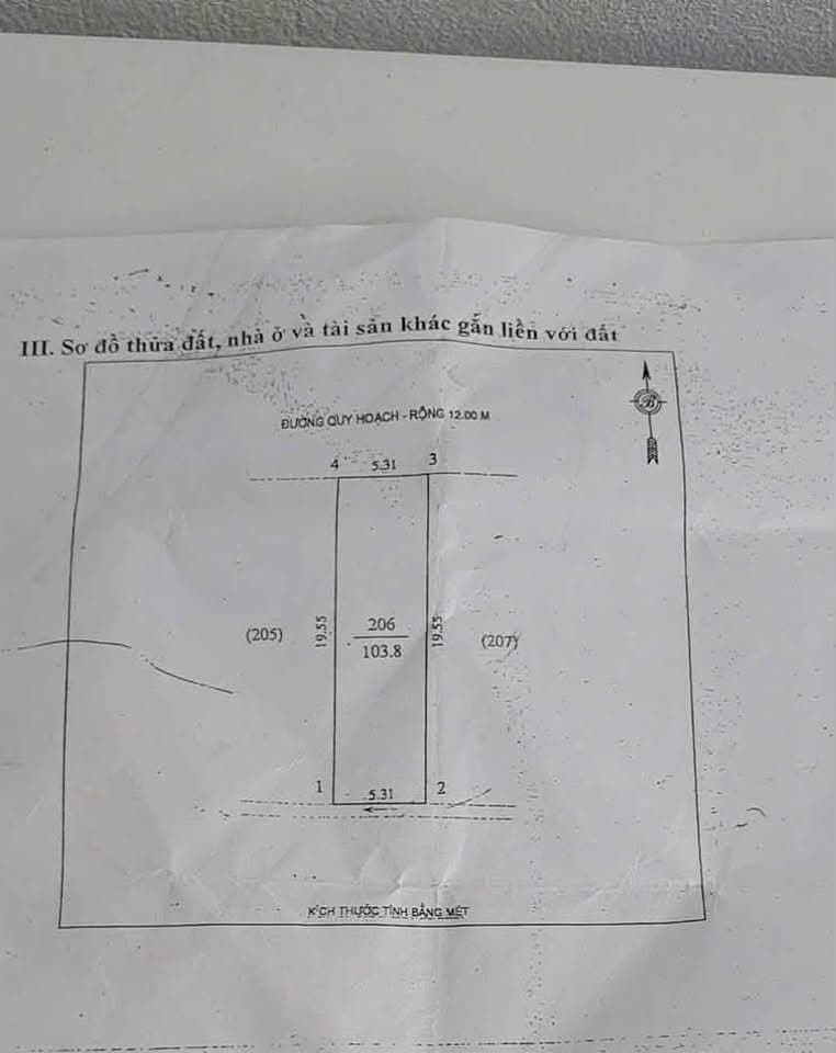 Ảnh 1 của Bán đất tặng nhà 1,5 tầng ngõ Lê Khôi, đường 10m thông rộng