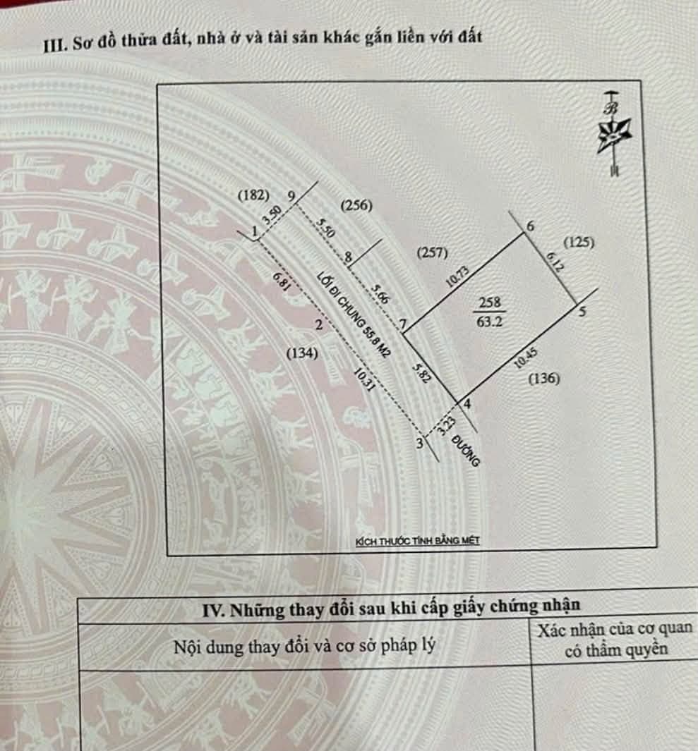 Ảnh 1 của Bán đất mặt tiền gần bệnh viện Nhi, Cửa Đông, ngõ Tân Hùng
