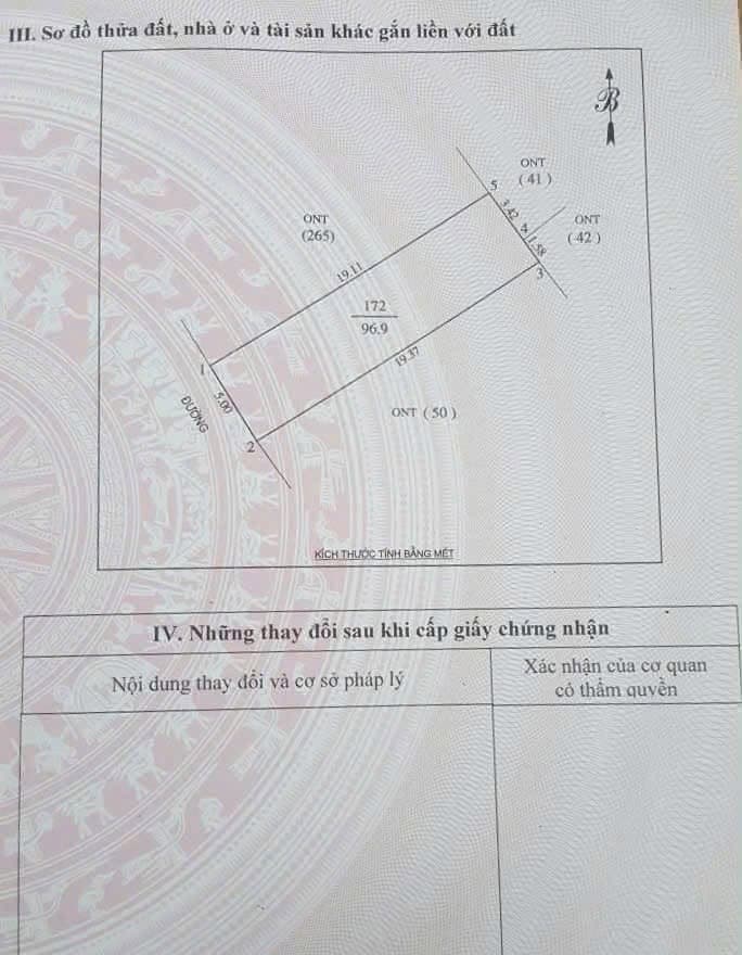 Ảnh 1 của Bán đất khối 6 Hà Huy Tập, diện tích 96,9 m², đường 5m thông