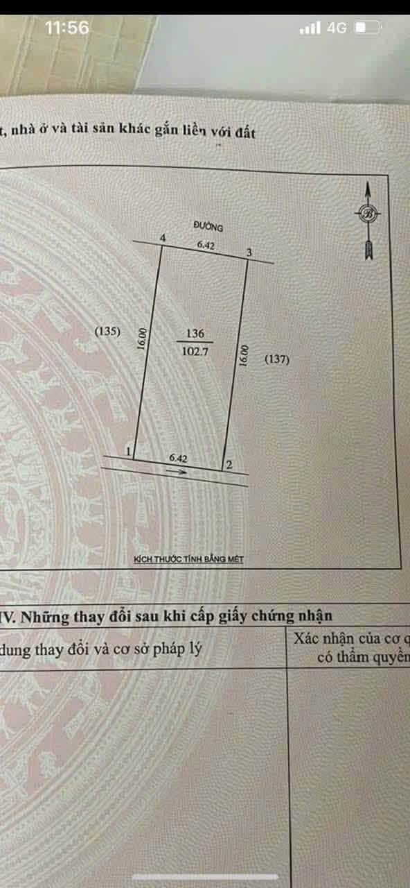 Ảnh 3 của Bán đất đấu giá trung tâm Quán Bàu, mặt tiền 6,42m, đường quy hoạch 12m